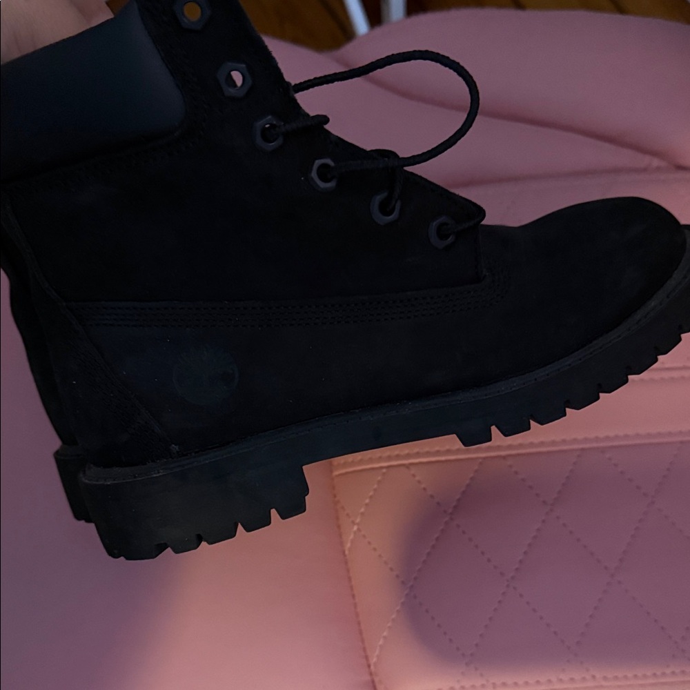 Black Timberland® Premium 6-Inch Boot - Picture 5 of 6